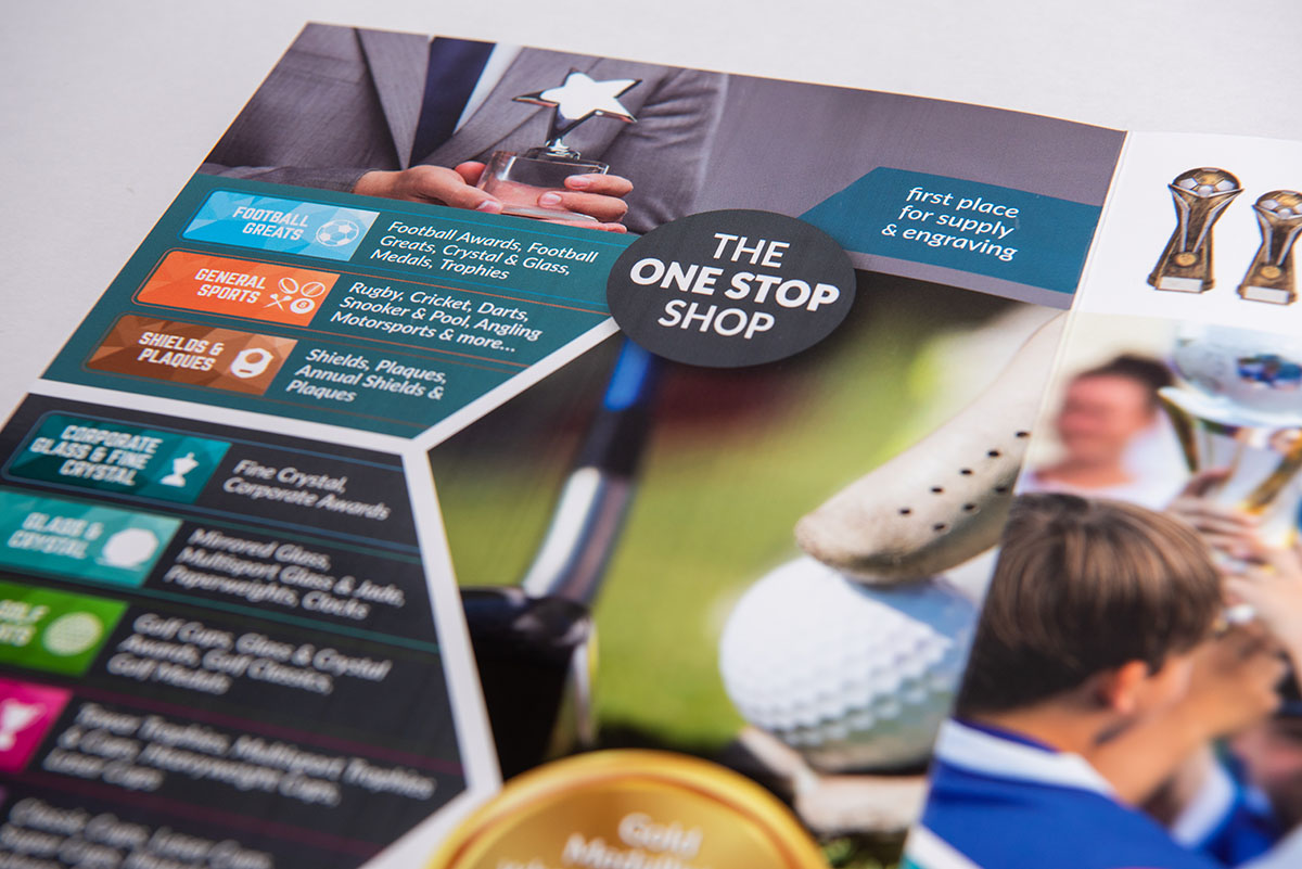 Ellon Trophy Shop leaflet