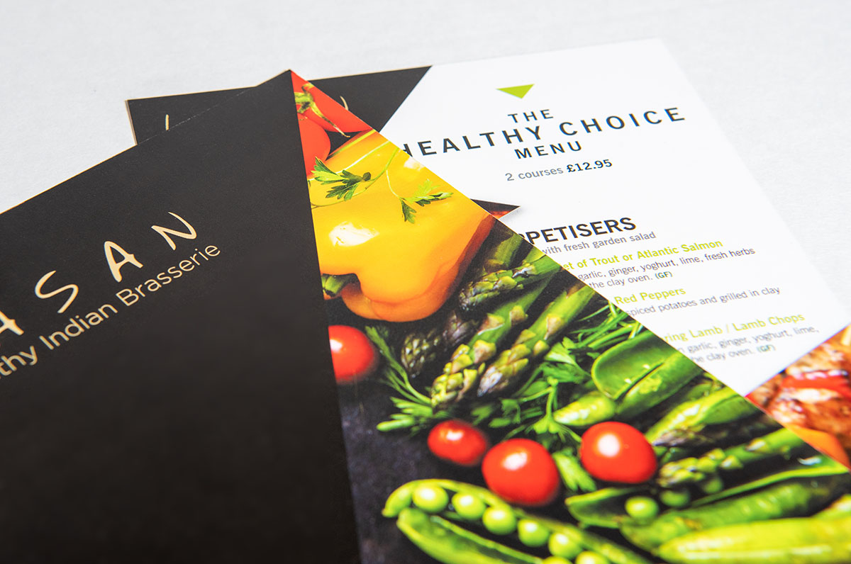 Lasan Indian Brasserie healthy choice menu