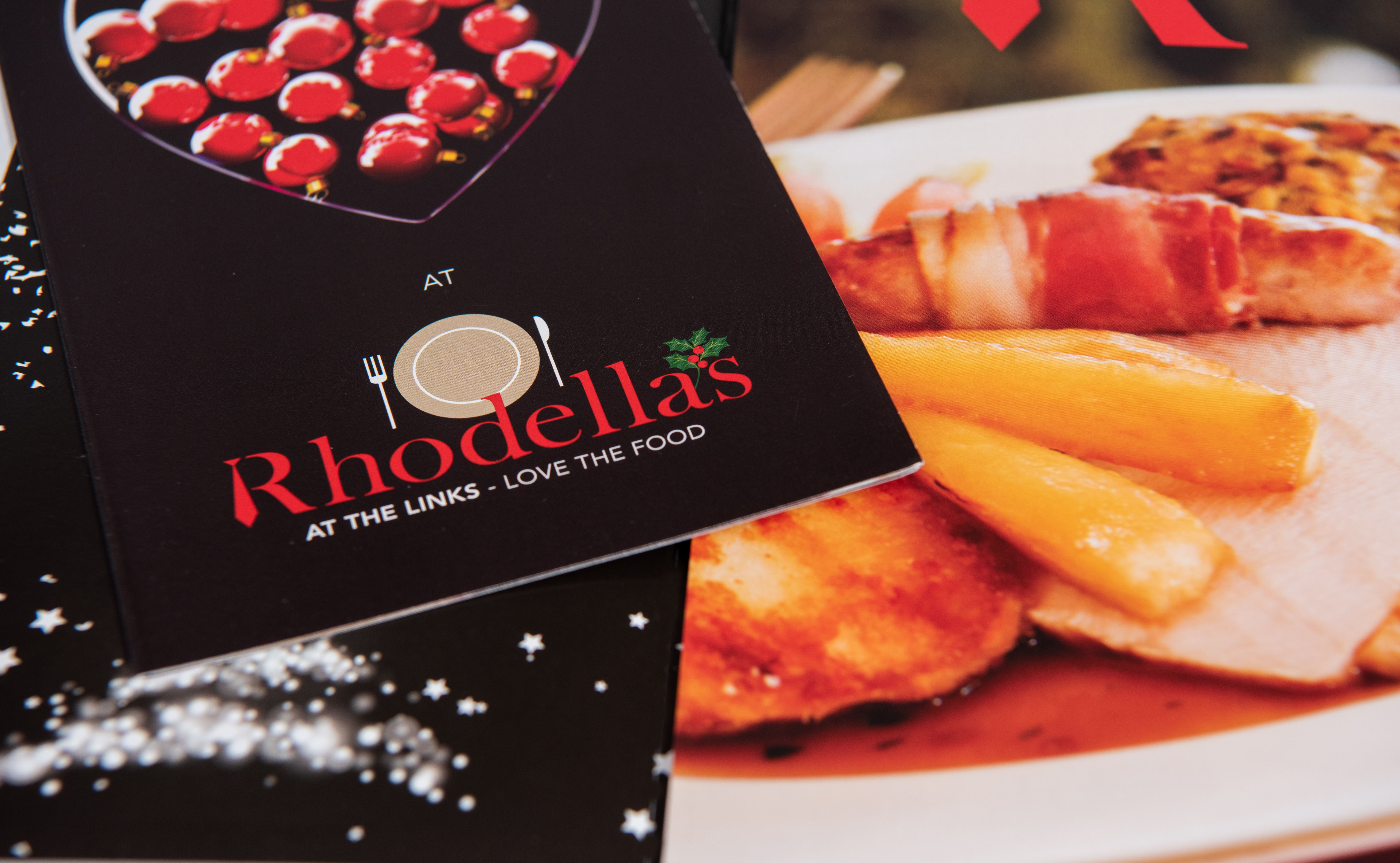 Rhodellas Christmas menu
