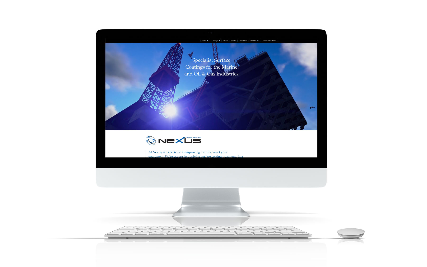 Nexus Surface Treatments website